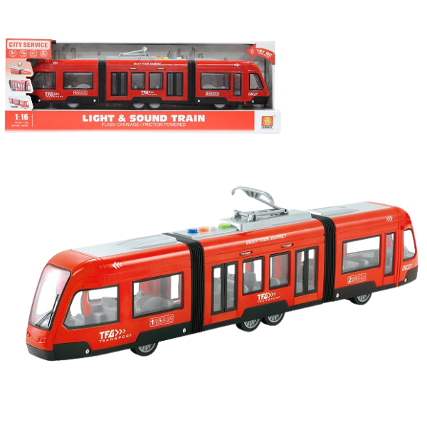 1:16 Tramvai cu fricțiune (lumini /sunete)