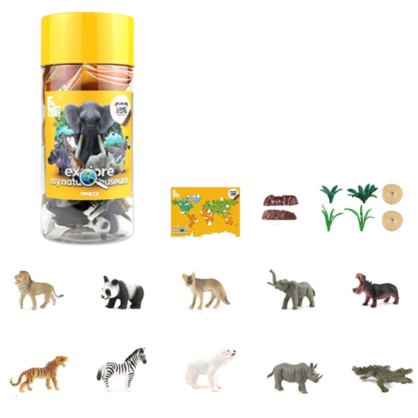 Set de mini-figurine „Lumea animalelor”