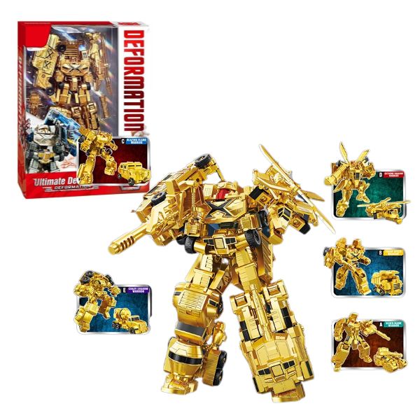 Robot transformer 5 în 1 “Distrugere totală”