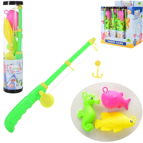 Setul colorat de jucării pentru baie Fishing Game Pescuit
