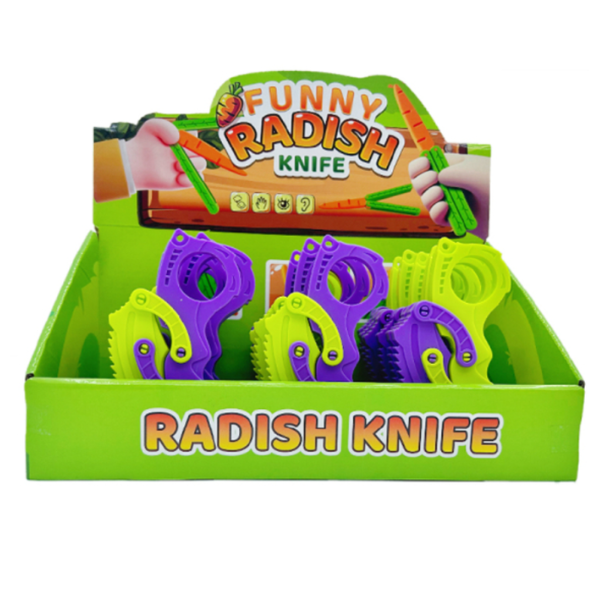 Jucărie antistres “Radish-knife”